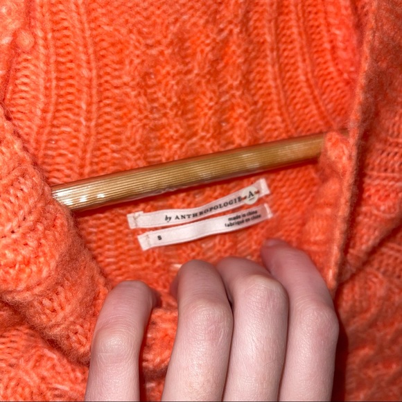 By Anthropologie Bia Oversized Mock Neck Knit Sweater - Picture 5 of 11